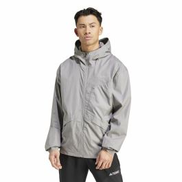 Chaqueta Cortavientos Adidas XPL Wind Gris