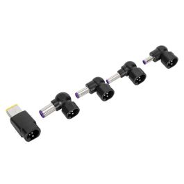 Targus Adaptador de Corriente Legacy Set USB-C Hembra Derecho a Conector Universal Macho Angular 18-23V 5A, Negro
