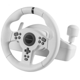 Mars Gaming MWH-RSXONE Volante SimRacing 270° con Pedales y Cambio de Marchas Manual para PC, PS3, PS4, Switch, Xbox