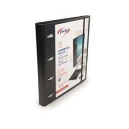 Pardo Carpeta Carpeblock personalizable de polipropileno foam con 4 anillas de 35mm, cierre de gomas y recambio A4 incluido, negro Precio: 12.68999963. SKU: B1CNW9PE8P