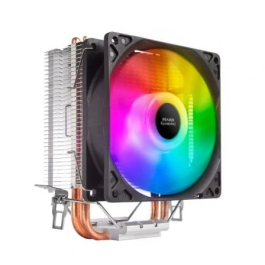 Mars Gaming MCPUARGB - Disipador de CPU con Iluminación RGB Chroma, 2 Heatpipes, 130W TDP, Compatible Intel LGA 1200/1151 y AMD AM4 Precio: 17.5000001. SKU: S7815172