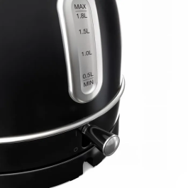 Sweiss Hervidor KTL9 2200 W 1,8 L Base Giratoria Negro