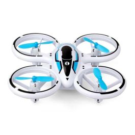Bizak Dron Acrobático Neon con Transmisión 2.4GHz, 3 Canales, Luces LED Azul y Verde, Edad Recomendada +3 Años
