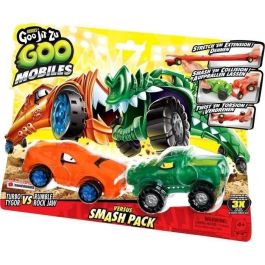 Moose Toys MOO0630996426746 Vehículos Miniatura Goo Mobiles Turbo Tyger vs Rumbler Jaw
