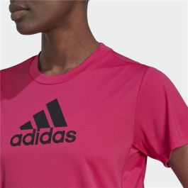 Camiseta de Manga Corta Mujer Adidas HN3888 Rosa (XS)