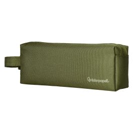 Estuche Portatodo Liderpapel Classic Rectangular Con Asa 2 Cremalleras 210 X80 mm Verde Militar