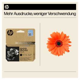 HP Cartucho Tinta Original EvoMore 937e Negra 4S6W9NE 2500 Páginas Impresión Profesional