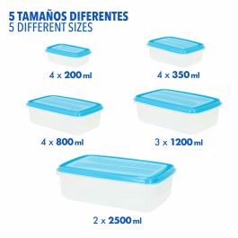 Fiambrera Max Home Polipropileno (4 Unidades)