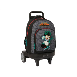Mochila Escolar con Ruedas My Hero Academia Negro 33 x 45 x 22 cm Precio: 39.49999988. SKU: B15E8NBVM3