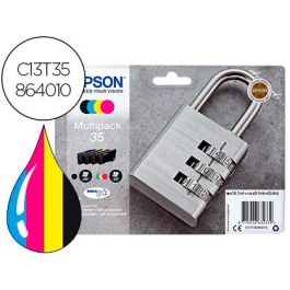 Ink-Jet Epson 35 3586 Pro Wf-4720Dwf - 4725Dwf - 4730Dtwf - 4740Dtwf Multipack Negro Amarillo Cian Magenta