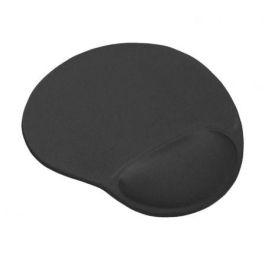 Trust Bigfoot Alfombrilla Ergonómica Antideslizante Para Ratón Relleno Gel Negro