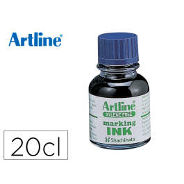 Artline ESK-20 Tinta Rotulador Recambio, Azul, Bote 20 cc, Sin Xileno Precio: 2.78999985. SKU: B1B5BDJN37