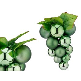 Racimo Bolas Navidad Mediano Verde Krist+ 19x28x19 cm (12 Unidades) Precio: 97.49999952. SKU: B152FX4MSC