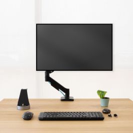 TooQ DB1733TNR-B Soporte Monitor de Escritorio Abrazadera para Pantallas 17-32" VESA 75x75/100x100 9kg Negro