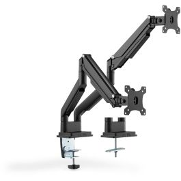 Digitus DA-90395 Soporte para 2 Monitores hasta 32" y 9kg con Resorte de Gas