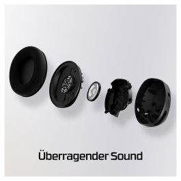 HyperX Auriculares Gaming CloudX Stinger 2 para Xbox - Alámbrico, Diadema Circumaural, Blanco (75X28AA)