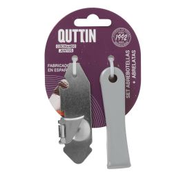 Inde Set Abrelatas y Abrebotellas Qutti, 8 cm y 8.3 cm (24 Cajas)