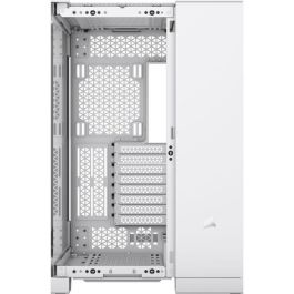 Corsair COR0840006664703 Caja PC 6500X Media Torre de Vidrio Templado con Doble Cámara - Blanco Corsair COR0840006664703 Caja PC 6500X Media Torre de Vidrio Templado con Doble Cámara - Blanco