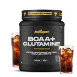 BIGMAN BCAA + Glutamina 2:1:1 para Deportistas Sabor Cola 500g BIGMAN BCAA + Glutamina 2:1:1 para Deportistas Sabor Cola 500g Precio: 20.5000004. SKU: B14RGE3QVW