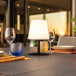 Lumisky LUM3760093541305 Lámpara de mesa inalámbrica Standy Mini Dark 25 cm Base de acero negro LED blanco cálido y blanco Lumisky LUM3760093541305 Lámpara de mesa inalámbrica Standy Mini Dark 25 cm Base de acero negro LED blanco cálido y blanco