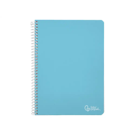 Liderpapel Cuaderno Espiral A4 Witty Tapa Dura 80 Hojas 90gr Cuadro 6mm Con Margen Colores Surtidos