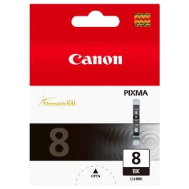 Canon Cartucho Tinta Negro CLI-8BK para Impresoras Serie Ix, Ip, Mx, Pro, Mp Precio: 15.88999951. SKU: S0400304