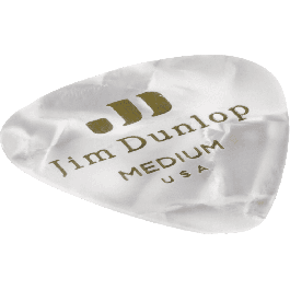 Dunlop Pack 72 Púas Genuine Celluloid Blanco Perlado - Medium Precio: 27.69000058. SKU: B1APV4NGWV