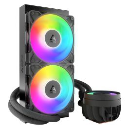 ARCTIC Liquid Freezer III Pro 240 A-RGB - Kit de Refrigeración Líquida AIO de 240 mm, Ventiladores de 120 mm, Negro/Blanco, Compatible con LGA 1851/1700 y AM4/AM5