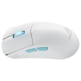 Asus Ratón ROG Harpe Ace Aim Lab Edition Blanco Gaming Opto-mecánico Inalámbrico Bluetooth USB 36000 DPI