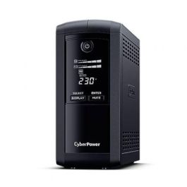 Cyberpower VP1000ELCD SAI Línea Interactiva 1000VA/550W Torre con AVR, 4 Salidas Schuko, Pantalla LCD, Protege Picos y Apagones Precio: 137.78999993. SKU: B16DH22YYZ