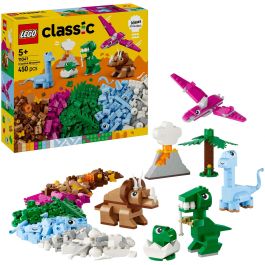 Lego Juego de Construcción Classic Dinosaurios Creativos para Niños +5 Años