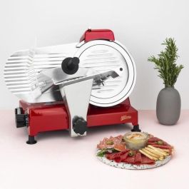 H.KoeNIG MSX254 HKO3760124955354 - Cortadora de fiambres con cuchilla de 25 cm