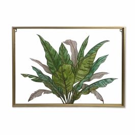 Decoracion Pared Tropical DKD Home Decor Verde Dorado 3 x 60 x 80 cm Precio: 89.49999982. SKU: S3028652