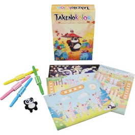 Asmodee ASM3760267991196 Takenokolor - Juego de Mesa en Idioma Francés