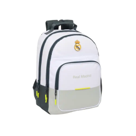 Safta Mochila Doble Adaptable a Carro Real Madrid Equipación 25-26 21.5L