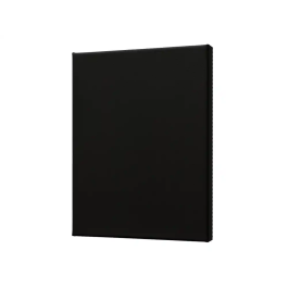 Liderpapel Bastidor 12P Lienzo Grapado Algodón 100% Negro 46x61 cm Gramaje 320g/m2 Certificado FSC