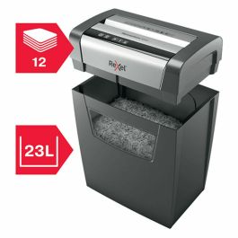 Rexel Destructora Manual Momentum X312, Corte Cruzado, Partículas 5x42 mm, Negro