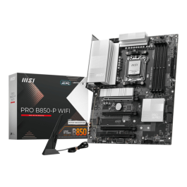 MSI PRO B850-P WiFi Placa Base ATX AMD B850 Zócalo AM5 DDR5 Wi-Fi 7 2.5Gb Ethernet para PC Precio: 204.49999944. SKU: B1639N8GBK