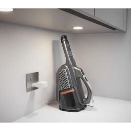 BLACK + DECKER BHHV520JF-QW - Aspirador de mano - Dustbuster Lithium 18V - 2 velocidades - Autonomía 40min - Titanio plateado negro BLACK + DECKER BHHV520JF-QW - Aspirador de mano - Dustbuster Lithium 18V - 2 velocidades - Autonomía 40min - Titanio plateado negro