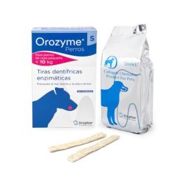 Orozyme Tiras Dentales "S" para Perros y Gatos, Limpieza Dental, 224 gr Precio: 17.5000001. SKU: B16Y82MGA5