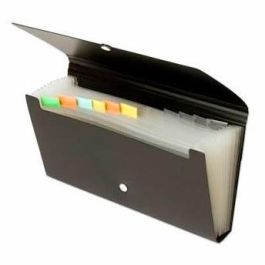 Office Box Clasificador Chequera 12 Div. 120x260 Lomo 30 mm Negro Precio: 3.58999982. SKU: BIX42668