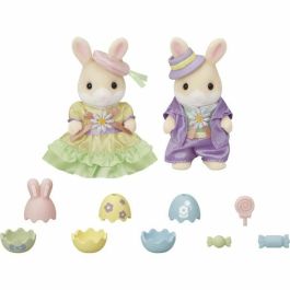 Sylvanian Families Muñecas Lapin Marguerite, con Huevos para Esconder Dulces