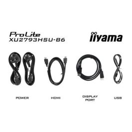 iiyama ProLite XU2793HSU-B6 Monitor 27" FHD 1920x1080 IPS 1ms 100Hz HDMI DP USB Speaker Negro
