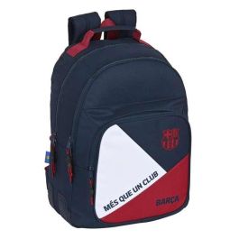Mochila Escolar F.C. Barcelona Azul Granate (32 x 42 x 15 cm) Precio: 35.50000003. SKU: S4305328