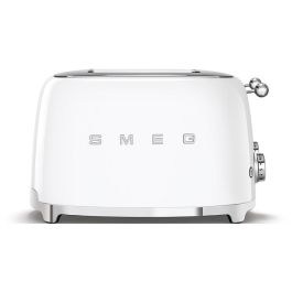 Smeg TSF03WHEU Tostador 4 Rebanadas Estilo Años 50 Blanco