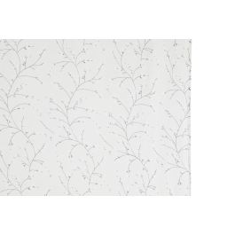 Cortina Romantico DKD Home Decor Blanco 260 x 140 cm (2 Unidades)