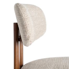 Taburete 75 cm Beige Tejido-Metal 50 X 47 X 109 cm