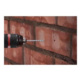 Wolfcraft Juego de 9 Brocas Multiuso Vástago Redondo para Taladro - Metal, Madera y Piedra (Ø5, Ø6, Ø8 mm)