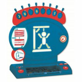 Lexibook Juego de Mesa Electronic Hangman - El Ahorcado Electrónico con Luz y Sonido para Mayores de 8 Años