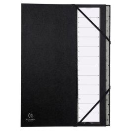 Clasificador Lomo Fuelle Exacompta Pp A4 12 Separad. (1-12) Gomas Negro Precio: 21.49999995. SKU: B1FPFSAMWR